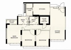 Blk 479C Valley Spring @ Yishun (Yishun), HDB 4 Rooms #586476151